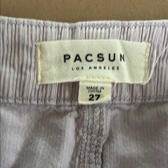 PacSun Light Lavendar Mini Skirt Sz 27 - Picture 2 of 4